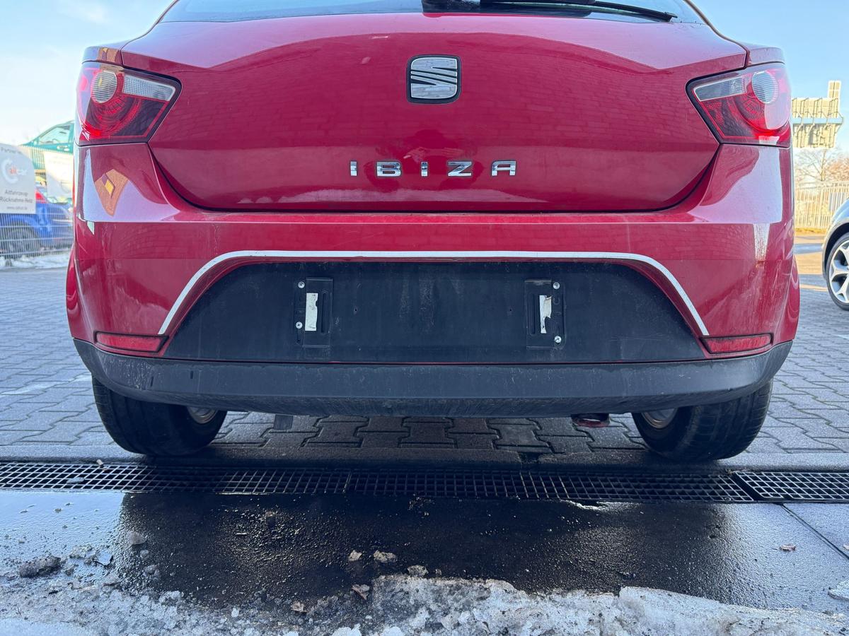 Seat Ibiza 6J original Sto&szlig;stange Sto&szlig;f&auml;nger hinten LS3H Emociont 3 T&uuml;rer BJ09